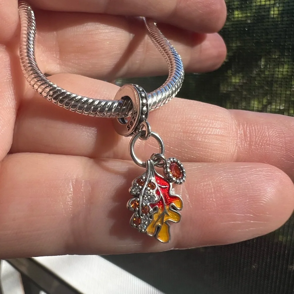 Oak Leaf Charm